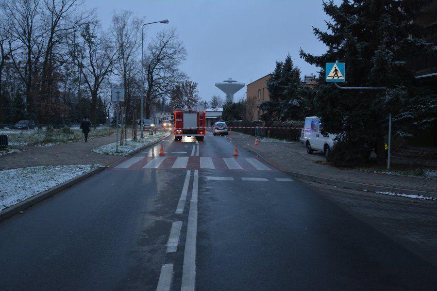 Miejsce zdarzenia.<br/>fot.KPP Tarnobrzeg