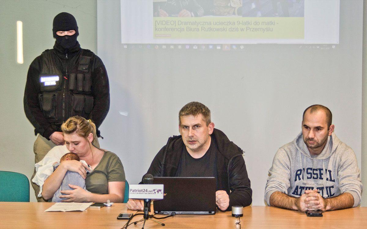 Konferencja prasowa.<br/>fot.Bartłomiej Pacek