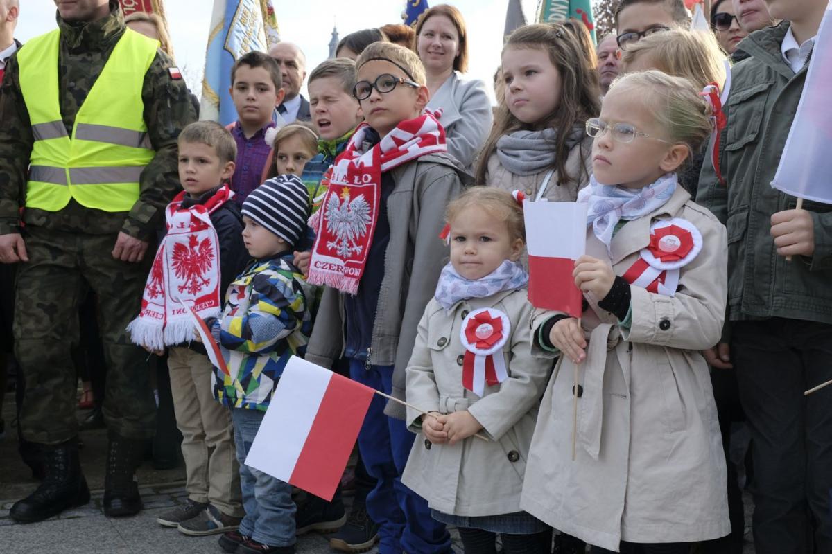 Święto po swojemu przeżywali najmłodsi.<br/>fot.Jacek Szwic