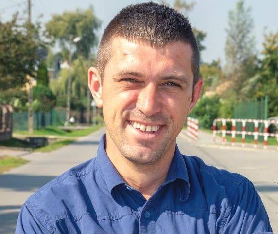 Marcin Piotrowski z Forum Samorządowo Gospodarczego będzie jednym z młodszych radnych w radzie powiatu lubaczowskiego. <br/>fot.Marcin Piotrowski