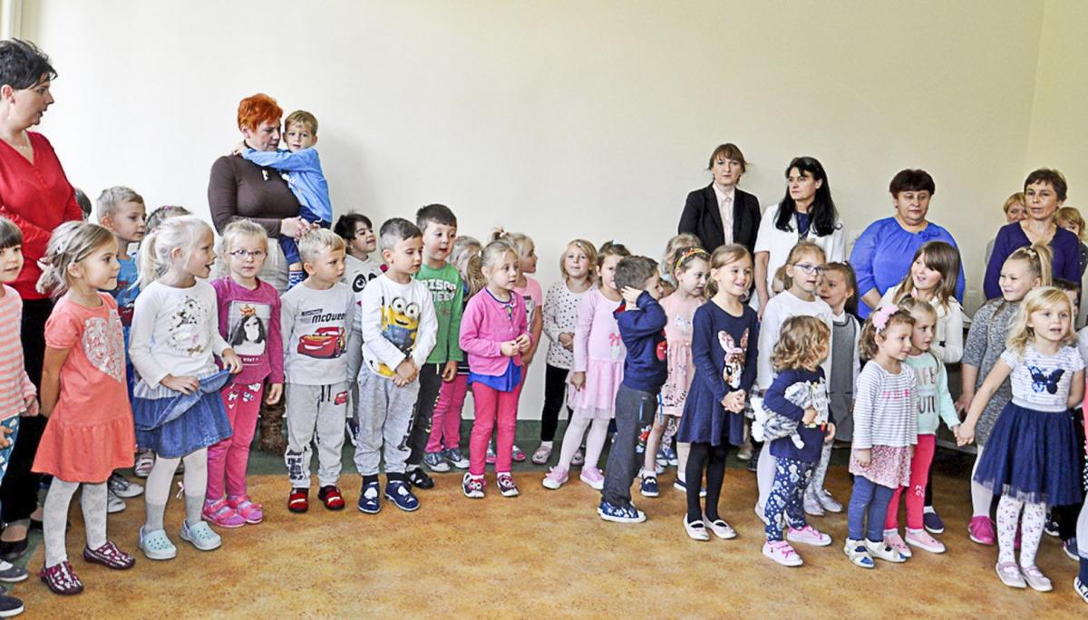 Na buziach przedszkolaków co rusz pojawiał się szeroki uśmiech.<br/>fot.UM Przemyśl