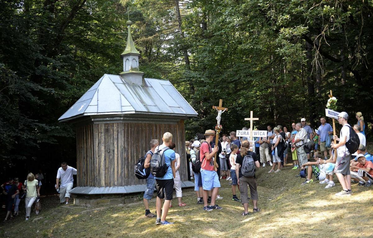 Kalwaryjskie sanktuarium jest jednym z najbardziej znanych miejsc pielgrzymkowych na Podkarpaciu.<br/>fot.zbiory własne