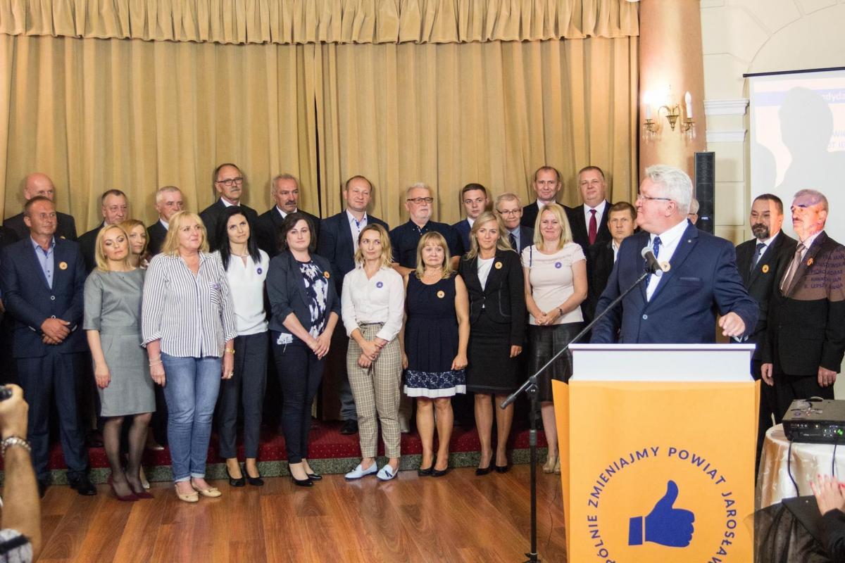 W. Paluch i T. Kulesza połączyli siły i w nadchodzących wyborach powalczą o utrzymanie  władzy w mieście i przejęcie jej w powiecie.<br/>fot.Bartłomiej Pacek