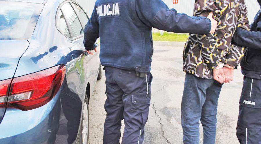 Podróżujący wraz synem mężczyzna został zatrzymany na terenie województwa dolnośląskiego.<br/>fot.z archiwum policji