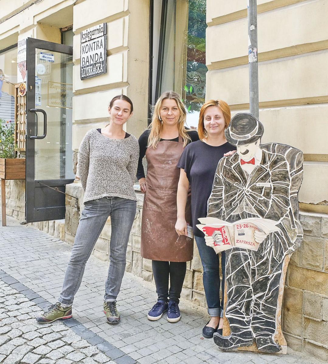 Realizatorki festiwalu: Katarzyna Grabka, Marta Katyńska i Anna Szydełko.

<br/>fot.Jacek Szwic