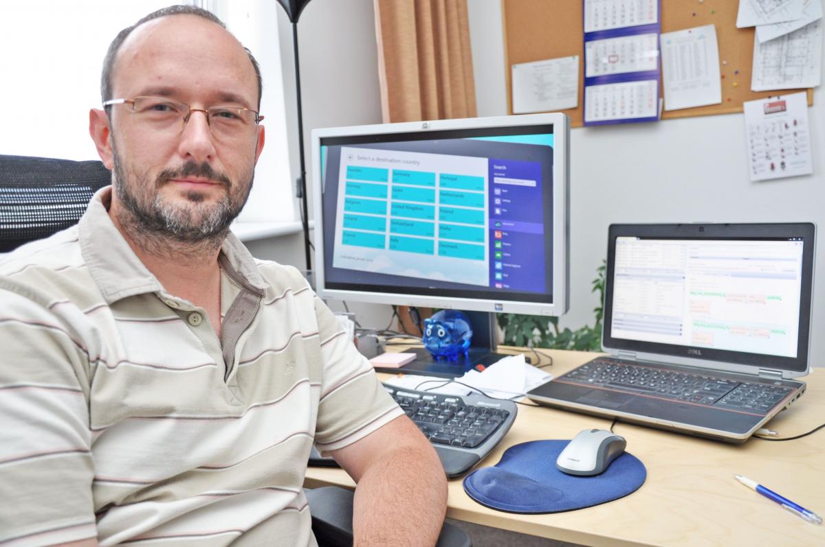 – Przed nami wiele wyzwań zawodowych, a także wymiana dotychczasowych doświadczeń oraz wspólne opracowywanie planu rozwoju – mówi Wit Więch, prezes Order of Code.<br/>fot.Paweł Bugira