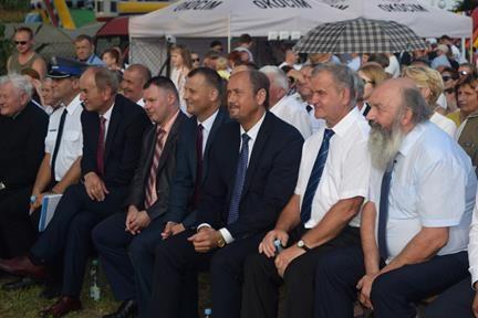 Dożynki przyciągnęły znamienitych gości.<br/>fot.UG Tryńcza