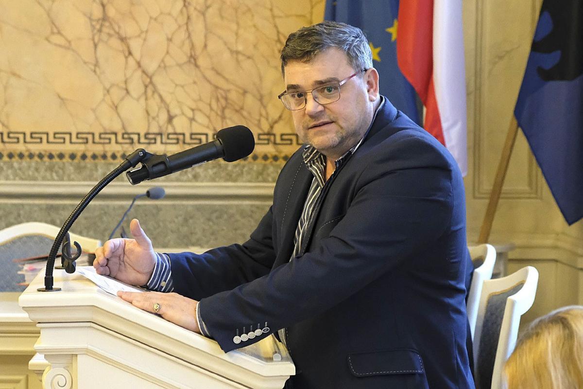 Radny Tomasz Kulawik został kandydatem Sojuszu Lewicy Demokratycznej Lewica Razem na fotel prezydenta miasta Przemyśla.<br/>fot.zbiory własne