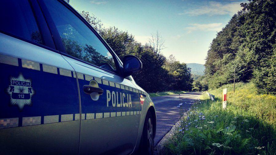 Do wypadku doszło około g. 7, 2 km za miejscowością Płazów. <br/>fot.ze zbiorów własnych
