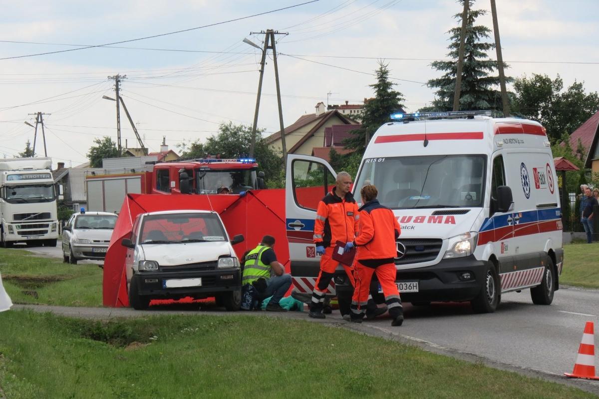Sebastian zginął na miejscu pod kołami daewoo tico.<br/>fot.zbiory własne