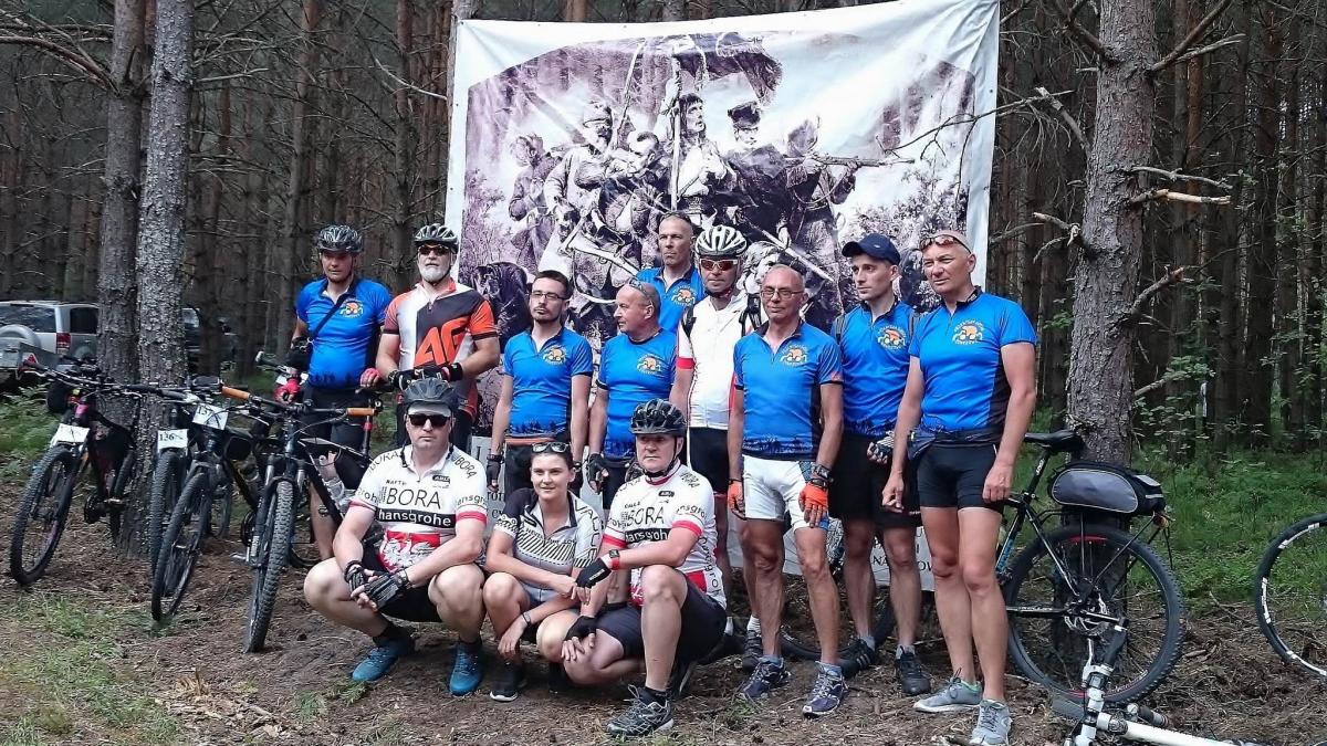 Przemyska Grupa Rowerowa na Kobylance.<br/>fot.Paweł Bugira