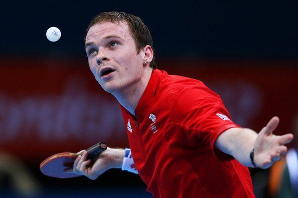 Anglik Paul Drinkhall oddał Kamilowi Nalepie w trzech setach ledwie 14 „małych” punktów.<br/>fot.www.zimbio.com