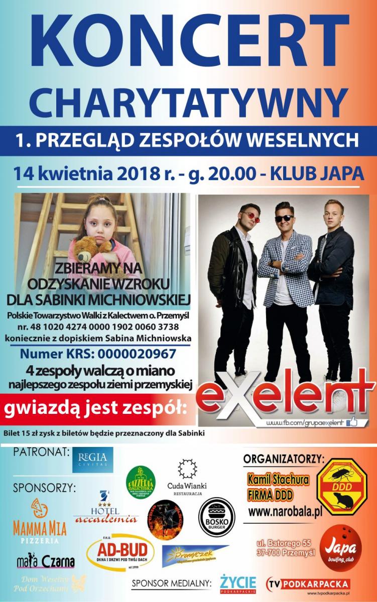  Impreza odbędzie się w najbliższą sobotę w klubie Japa na ul. Batorego  w Przemyślu. Start o godz. 20.00.