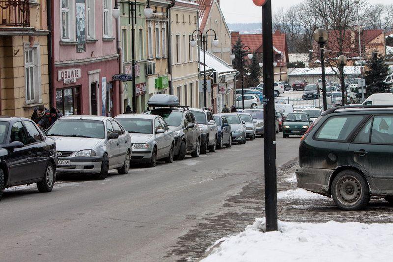 W centrum Przeworska problemem jest brak rotacji na miejscach parkingowych. <br/>fot.Bartłomiej Pacek