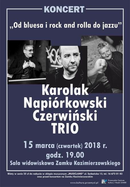 Karolak, Napiórkowski, Czerwiński TRIO.<br/>fot.ze zbiorów własnych