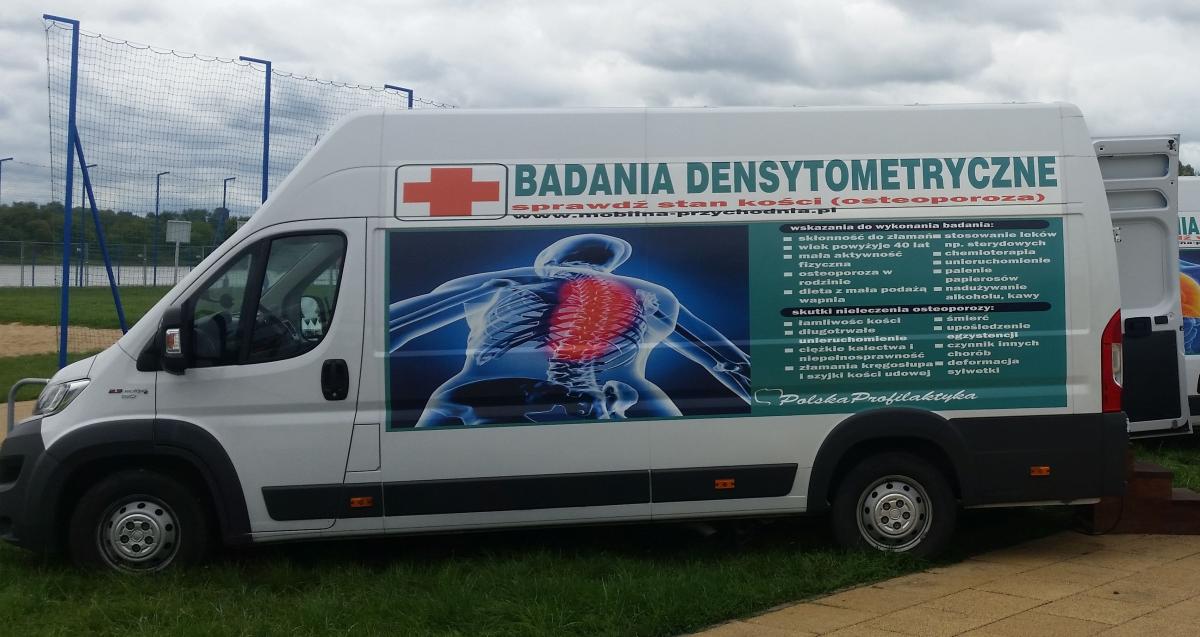 Osteobus zaparkuje przy ulicy Bernardyńskiej 1. Z Przeworska wyruszy do Kraśnika.<br/>fot.Fundacja Neuca dla Zdrowia