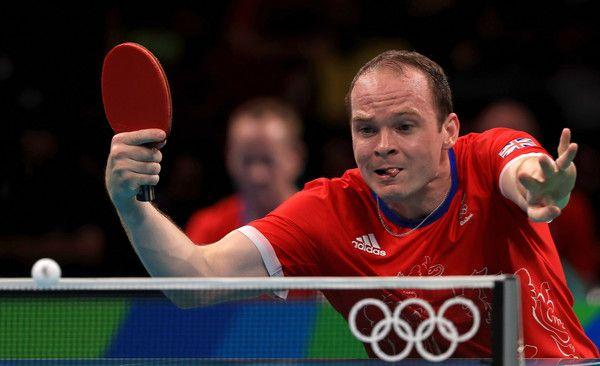 Anglik Paul Drinkhall wygrał decydujące starcie w Bydgoszczy, zapewniając swojemu zespołowi 12. z rzędu wygraną.<br/>fot.www.zimbio.com