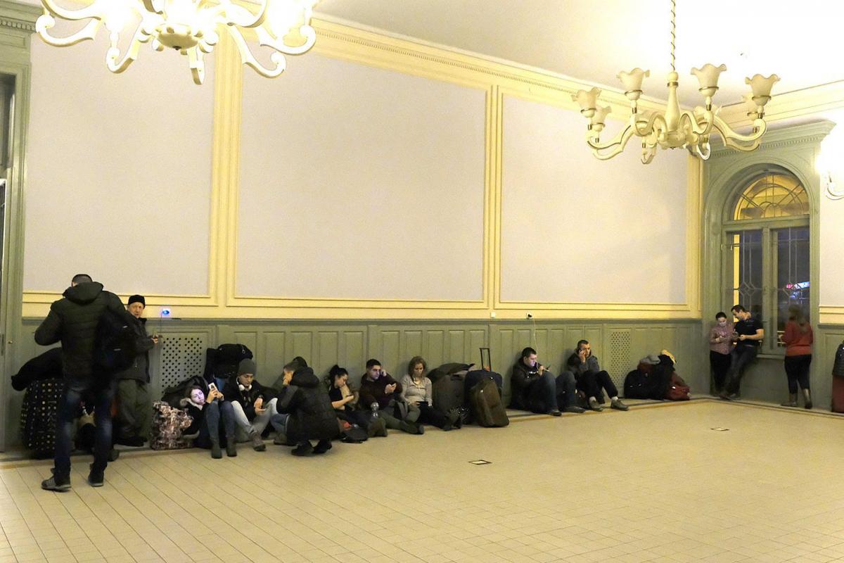 Sala obok poczekalni 21 stycznia.<br/>fot.Jacek Szwic