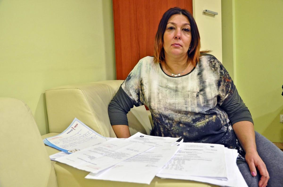 – Nigdy nie było zastrzeżeń do mojej pracy, nie miałam nagan albo upomnień. Moje karty opinii pracy są dobre i bardzo dobre. Jedyną moją winą jest to, że zachorowałam – przekonuje Aldona Walczuk.<br/>fot.Paweł Bugira