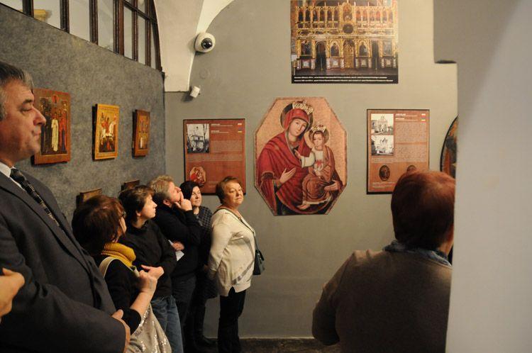 Prezentowane na wystawie w muzeum ikony pochodzą ze zbiorów tej placówki oraz z darowizn instytucji.<br/>fot.Muzeum w Jarosławiu