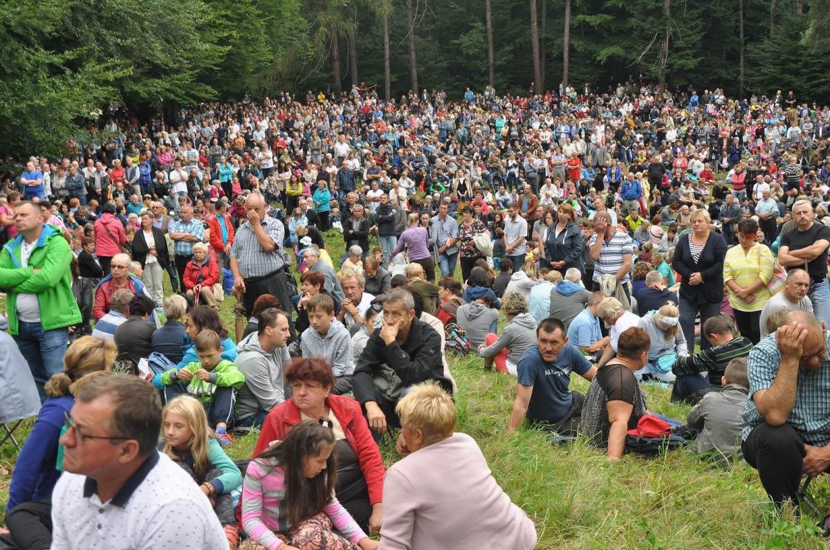 Na Podkarpaciu dużą popularnością cieszą się sierpniowe odpusty w Kalwarii Pacławskiej. <br/>fot.Paweł Bugira