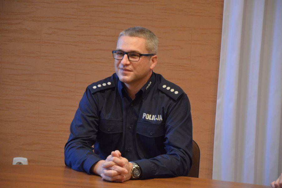 Nadkomisarz Rafał Dryś pochodzi z Przeworska.<br/>fot.KMP Przemyśl