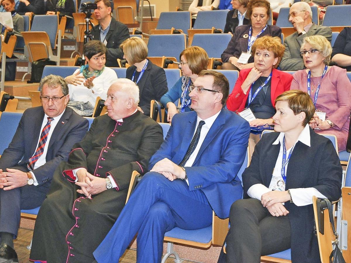 Uczestnicy konferencji starali się pokazać elementy łączące ludzi żyjących na polsko-słowackim pograniczu. <br/>fot.PWSTE w Jarosławiu