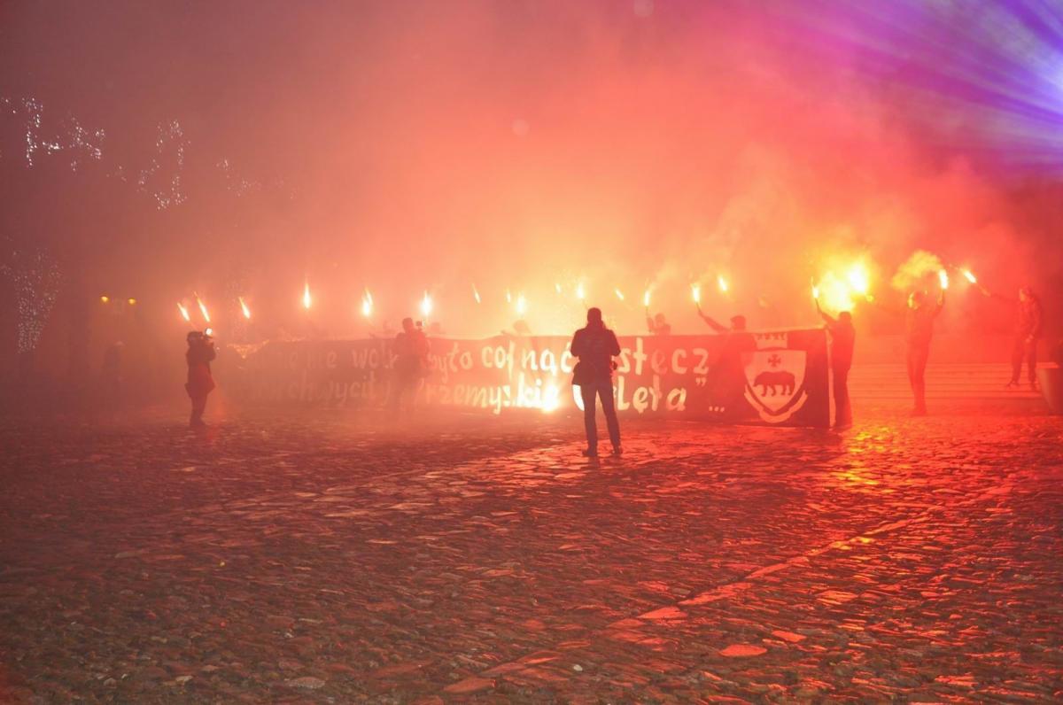  Ubiegłoroczny Marsz Orląt wywołał burzę. Z tłumu miał paść okrzyk: „Śmierć Ukraińcom”.<br/>fot.Paweł Bugira