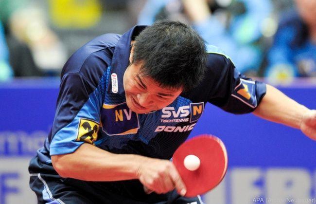 Hou Yingchao zanotował kapitalny debiut w barwach Kolpinga FRAC Jarosław.<br/>fot.www.tabletennista.com