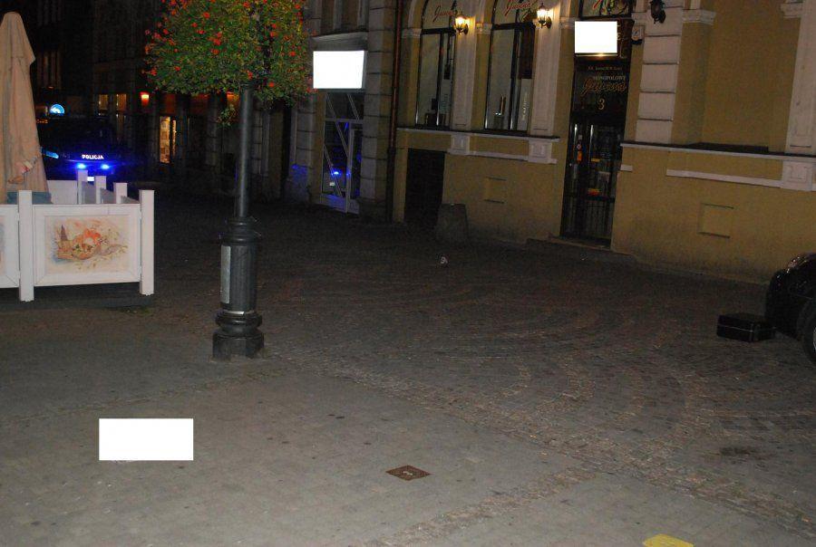 Miejsce zdarzenia.<br/>fot.KMP Przemyśl