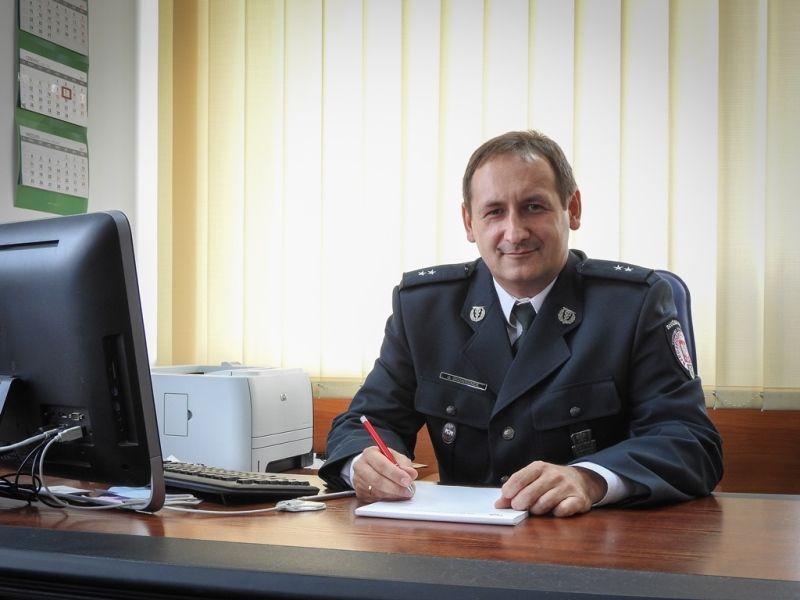 Podkomisarz Grzegorz Skowronek przez lata był związany z nieistniejącą już Izbą Celną w Przemyślu.<br/>fot.KAS 