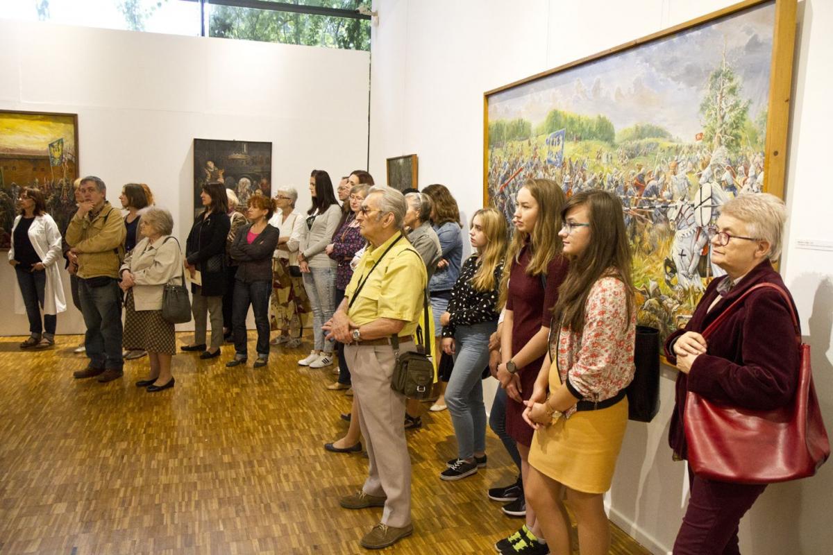 Otwarcie wystawy w Muzeum Narodowym Ziemi Przemyskiej.<br/>fot.Jacek Szwic