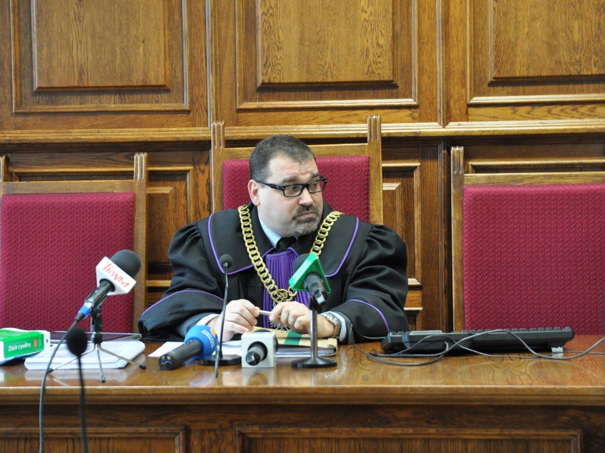 Sędzia Jacek Saramaga jest cywilistą.<br/>fot.Paweł Bugira