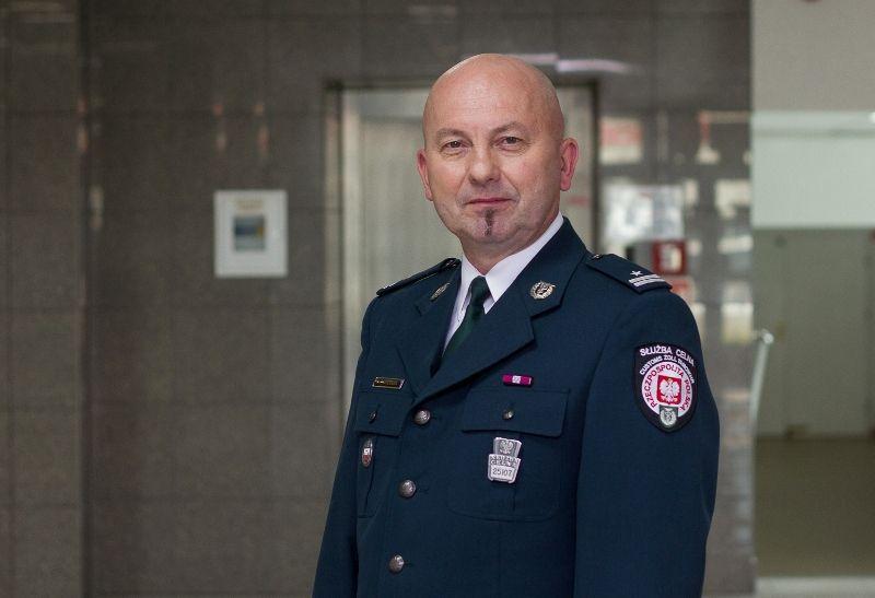 owy naczelnik Podkarpackiego Urzędu Celno-Skarbowy w Przemyślu podinspektor Andrzej Pasternak.<br/>fot.www.podkarpackie.kas.gov.pl
