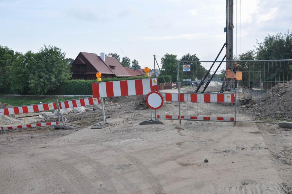 Budowa mostu potrwa do grudnia.<br/>fot.Paweł Bugira