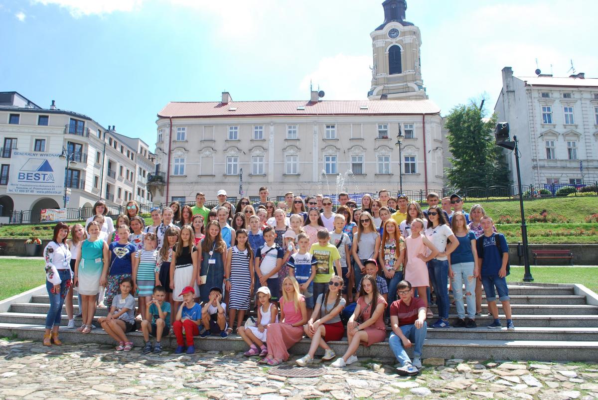 Uczestnicy poznawali polski język i kulturę oraz zwiedzali najciekawsze zabytki w regionie.<br/>fot.Wasyl Koziar