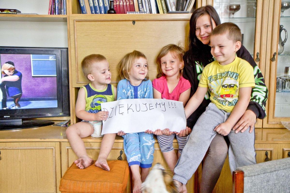 Z całego serca dziękujemy wszystkim, którzy nam pomogli.<br/>fot.Jacek Szwic