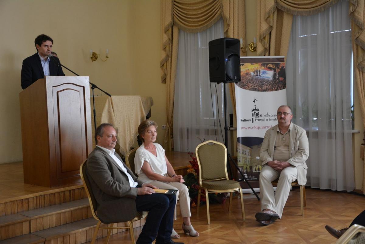 Spotkanie w Centrum Kultury i Promocji w Jarosławiu było poświęcone tematyce kresowej.<br/>fot.Ewa Kłak-Zarzecka