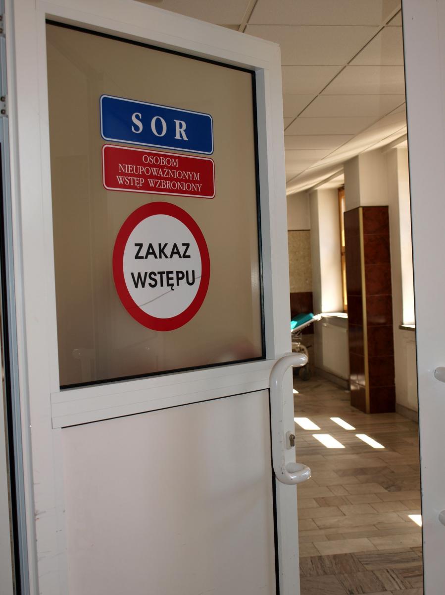 Jak poinformował dyrektor P. Ciompa, dla lepszego funkcjonowania na SOR-ze zostanie zatrudniony na etat kolejny lekarz.<br/>fot.Mariusz Godos