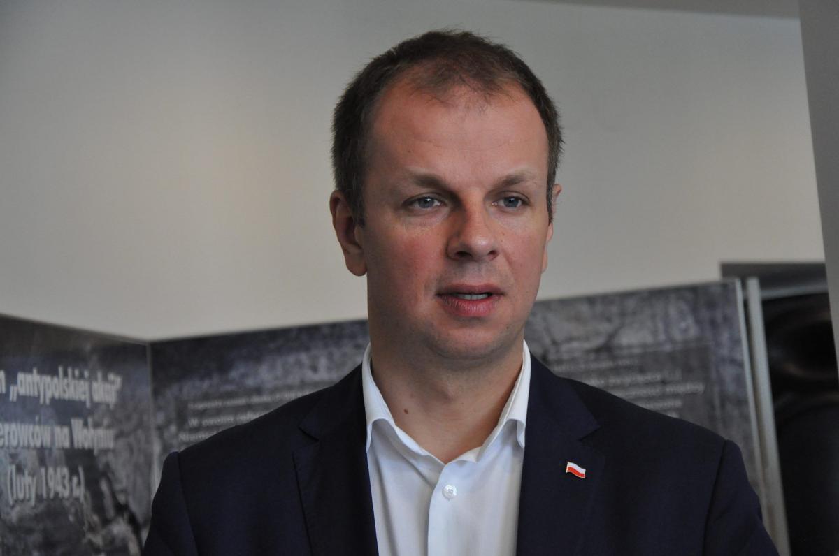 Wojciech Bakun mówił także o Marszu Ciszy, który przejdzie ulicami Przemyśla w najbliższą niedzielę, 9 lipca. <br/>fot.BR 