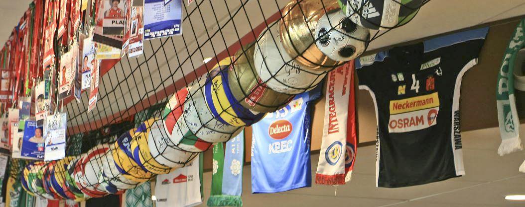 Na zamku w Krasiczynie wystawione zostaną eksponaty pochodzące z jedynego w swoim rodzaju Muzeum Siatkówki Volley Bajka w Warszawie.<br/>fot.www.volleybajka.pl