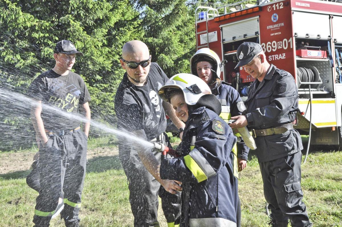 Każdy mógł się poczuć strażakiem.<br/>fot.BR 