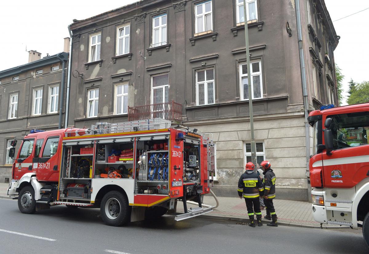 W działaniach uczestniczyły 4 zastępy strażaków.<br/>fot.zbiory własne
