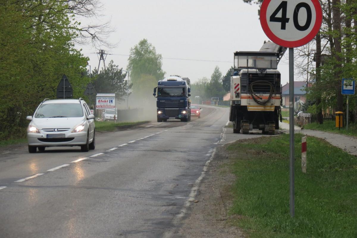Przebudowa drogi wojewódzkiej od Sieniawy do Gorliczyny potrwa ok. 1,5 roku.<br/>fot.Barbara Chmura
