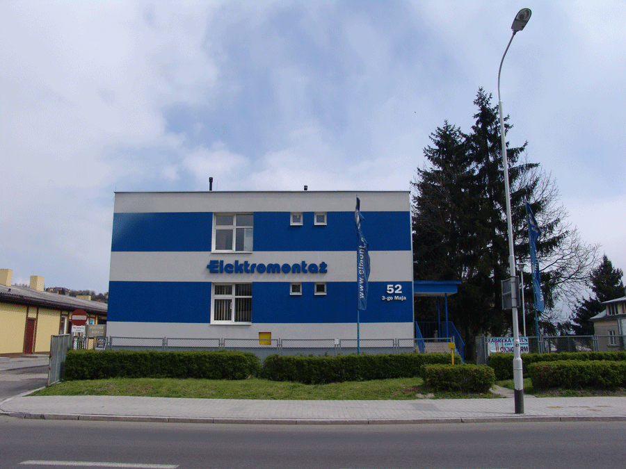 Siedziba spółki Elektromontaż znajduje się przy ulicy 3 Maja w Przemyślu.<br/>fot.www.przemysl.elmont.eu