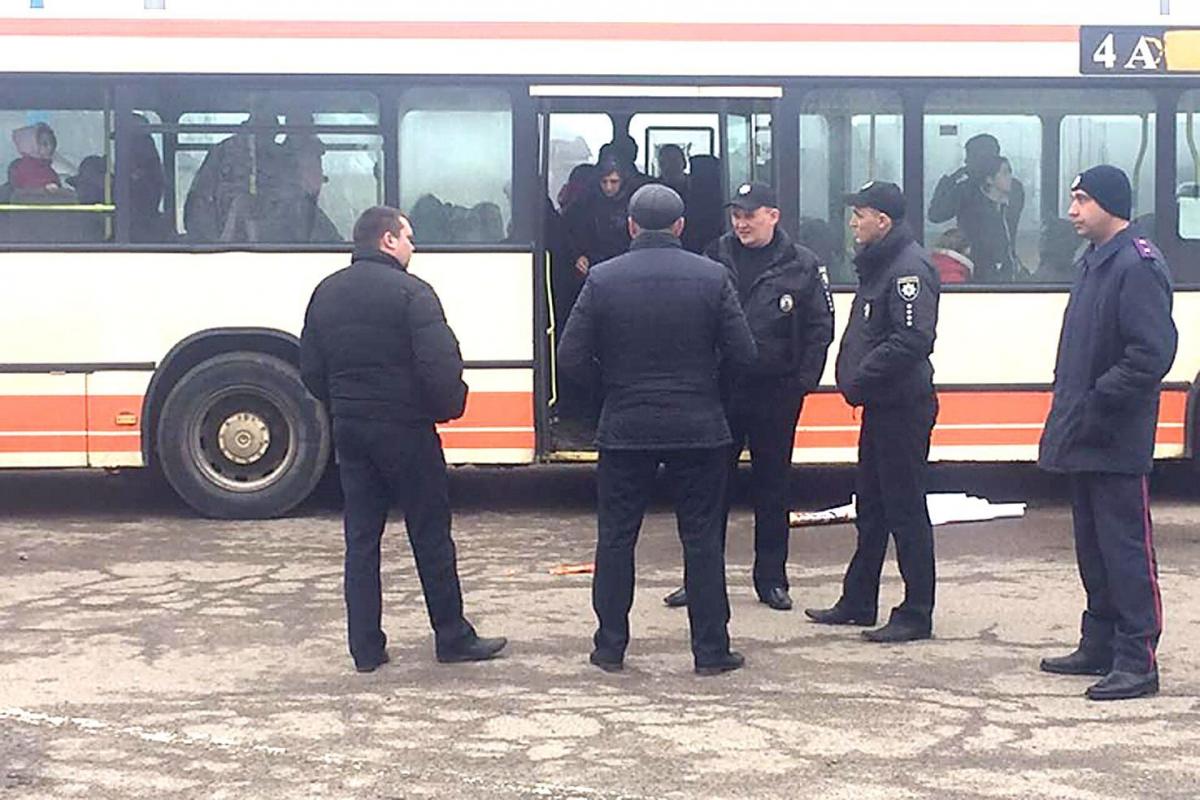 Autobus, którym podróżowali prowokatorzy.<br/>fot.serwis ZIK 