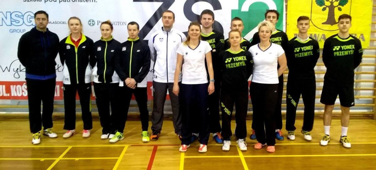 Beniaminek badmintonowej ekstraklasy UKS Aktywna Piątka Przemyśl osiągnął cel: utrzymał się w najwyższej klasie rozgrywkowej w Polsce!<br/>fot.ze zbiorów własnych