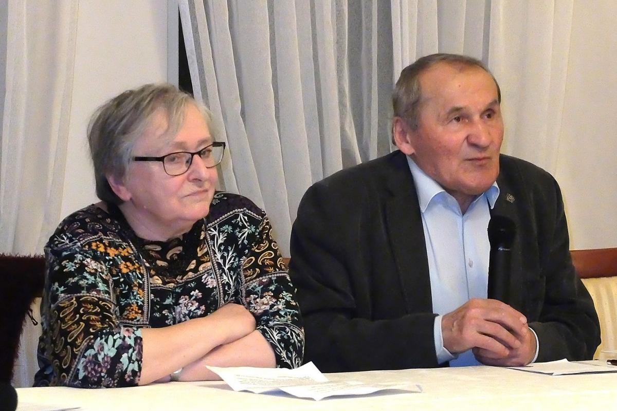 Ludwika i Henryk Wujcowie.  <br/>fot.Jacek Szwic