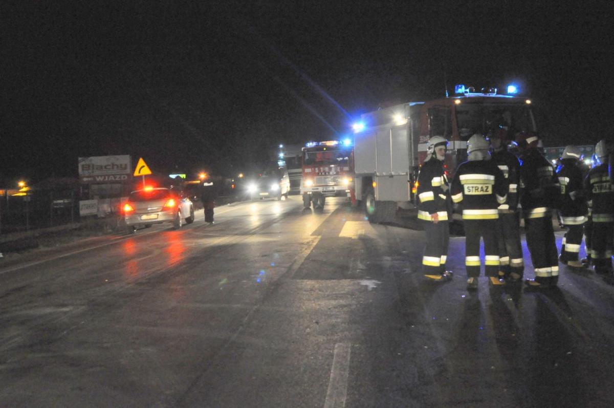 Poszkodowany z obrażeniami trafił do spzitala, ale jego życiu nie zagraża niebezpieczeństwo.<br/>fot.Paweł Bugira