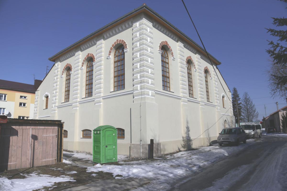 Budynek cieszanowskiej synagogi w którym ma powstać Dom Dziennego Pobytu dla Seniorów<br/>fot.Kamil Jacek Zarański